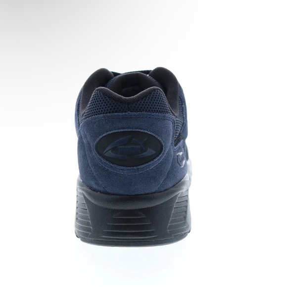 NEW Puma Prevail Premium Men’s 9.5 Blue Canvas/Suede Lifestyle Sneakers IN BOX main image 4